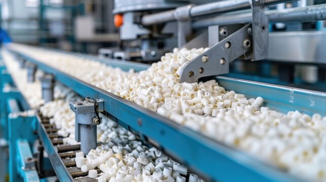 Bioplastic Manufacturing Plant: This facility manufactures bioplastics from renewable materials like corn and algae, offering sustainable solutions to reduce environmental impact.
