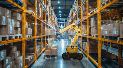 Autonomous Robot in Modern Warehouse