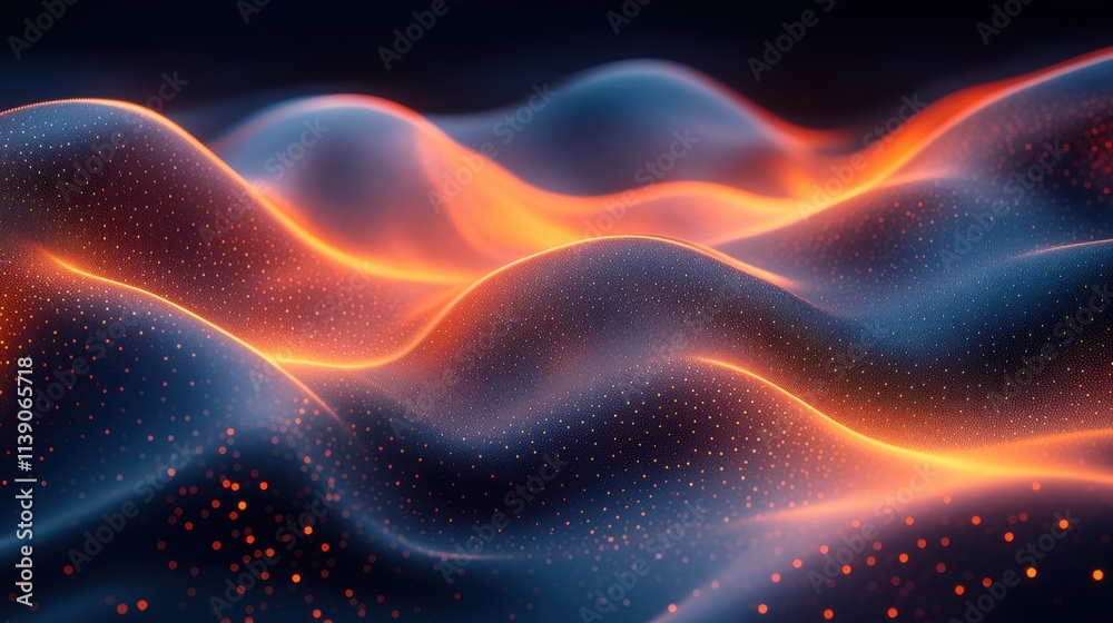 Poster abstract background texture design with distorted lines modern pattern illustratio