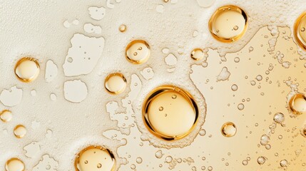 Bubbling Beverage Action Macro Photography Refreshing Drink Studio Environment Close-Up View Carbonation Concept