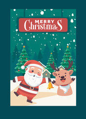 Festive Greetings: A Merry Christmas Card Design 2