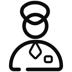 Airport icon collection. Related to plane, boarding pass, traveler, information desk, immigration and pilot icons.