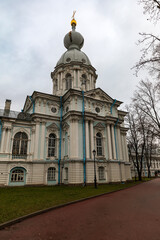 Obraz premium Smolny Cathedral in St. Petersburg