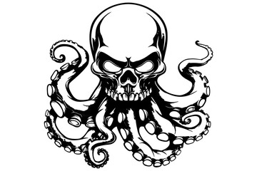 spooky octopus logo