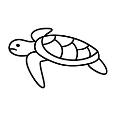 turtle icon illustration