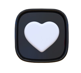 Love 3D Icon