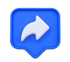 Share 3D Icon