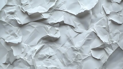 Obraz premium crumpled paper texture, abstract, untidy, background