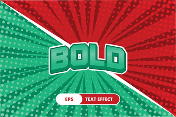 comic themed writing effect