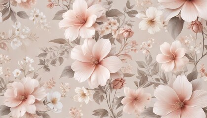 Delicate floral pattern in soft hues for a feminine and elegant touch,  elegant,  delicate,  background