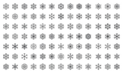 Mandala art icon collection