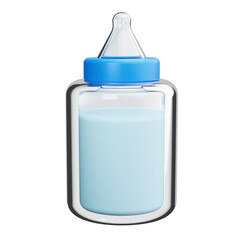 baby feeder 3d render icons