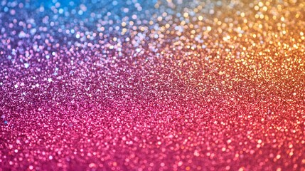 Obraz premium Abstract Glittering Background With Blue Pink Gold Hues