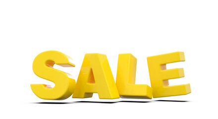 Sale 3D Text