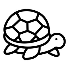 Obraz premium turtle Line Icon