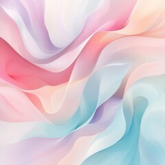 Obraz premium Abstract pastel wave background design.