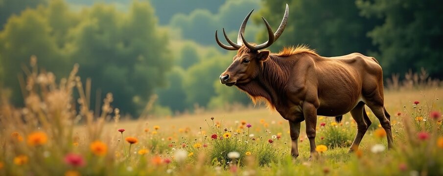 Detailansicht Frauenhaarmoos Polytrichaceae mit Schneckenschleim, umwelt, moos, flora