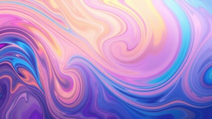 Obraz premium Vibrant abstract background with swirling colors and gradient effects, art, texture, swirls