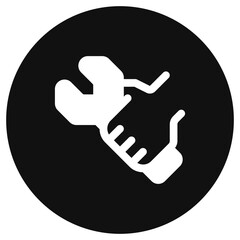 Editable paint brush, roller brush, wall painting vector icon. Construction, tools, industry. Part of a big icon set family. Perfect for web and app interfaces, presentations, infographics, etc