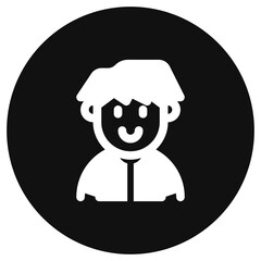 Editable employee avatar vector icon. User, profile, identity, persona. Part of a big icon set family. Perfect for web and app interfaces, presentations, infographics, etc