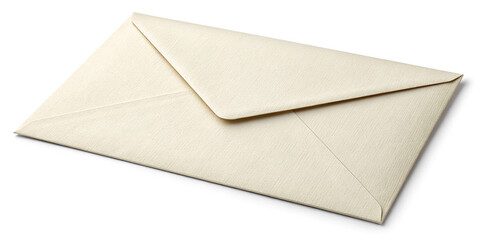 Front View of Isolated Envelope