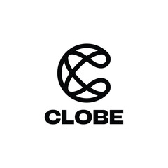 C Letter Globe Logo