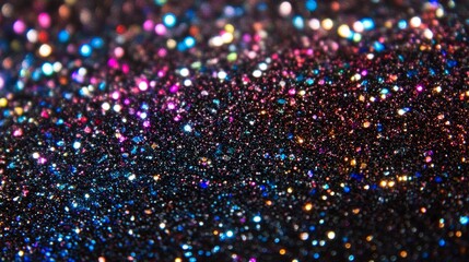 Obraz premium glitter vintage lights background. defocused