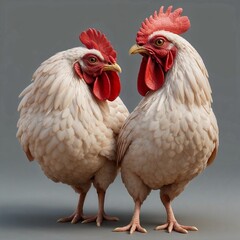 Fototapeta premium White Chicken