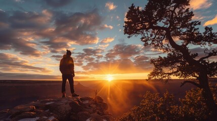 Fototapeta premium Grand Canyon Sunset 
