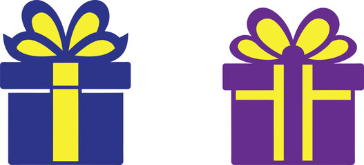 Gift Box Icon Vector Design.