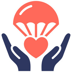 Obraz premium Humanitarian Aid Icon