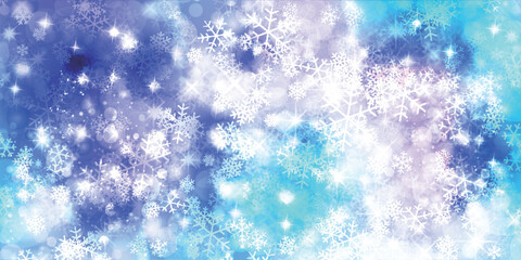 雪　クリスマス　冬　光　背景	