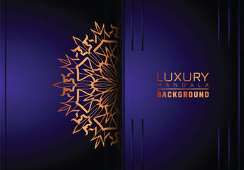 Luxury mandala background ornamental, arabesque style With Golden Arabesque Pattern Style. Decorative Mandala Ornament For Print, Brochure, Banner, Cover, Poster, Invitation Card