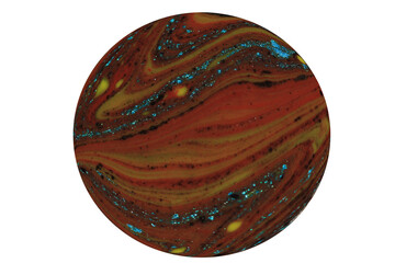 Planets for use in your photos or art images. Made from liquid art using water, paint, soap, oil...