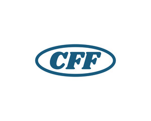 CFF logo design vector template. CFF