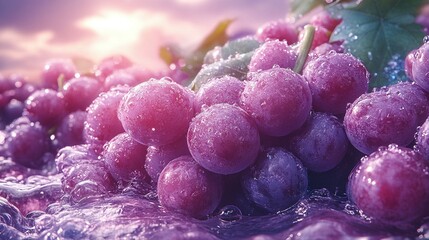 The Allure of Purple and Blue Grapes: Nature's Sweet Treats
