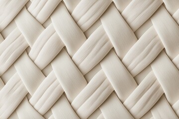Natural Fiber Woven Texture Fabric Close-Up Lifestyle Indoor Top View Seamless Design for Home Decor