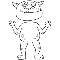 cartoon zombie
