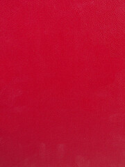 Red leather