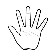 hand vector