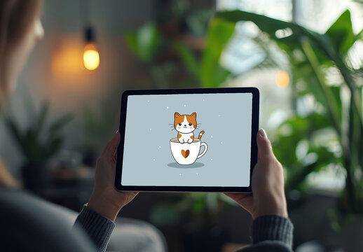 Tablet Mockup Template