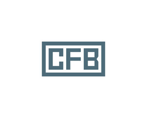 Obraz premium CFB Logo design vector template. CFB