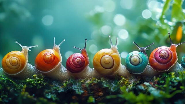 Colorful Snails" Images – Browse 113 Stock Photos, Vectors, and ...