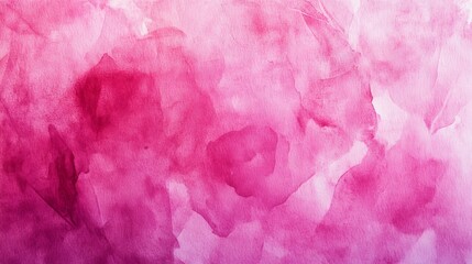 Abstract pink magenta watercolor background texture banner, vibrant painted paper with fluid brushstrokes, modern artistic backdrop in trending 2024 color tones






