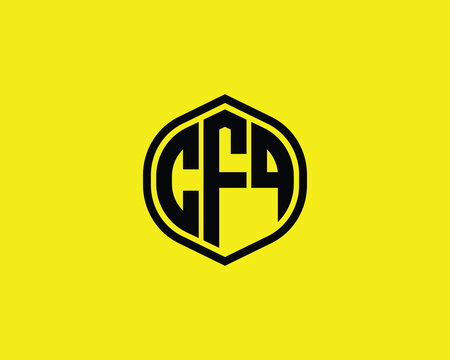 CFQ logo design vector template. CFQ