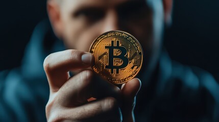 A man financial analyst discusses the intersection of finance and cryptocurrency, highlighting its role in reshaping global markets