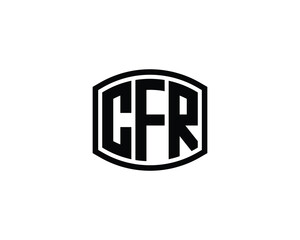 Obraz premium CFR logo design vector template. CFR