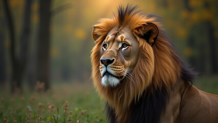 Obraz premium portrait of a lion