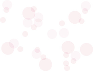 Abstract texture of purple and pink bokeh lights on transparent, png.