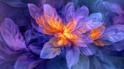 Surreal Vortex of Vibrant Pastel Swirls and Light